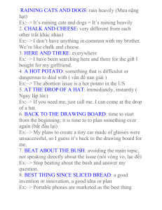 100 English Idioms and Phrases: Study Guide with Examples