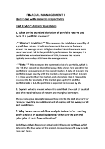 Financial Management I Q&A Guide