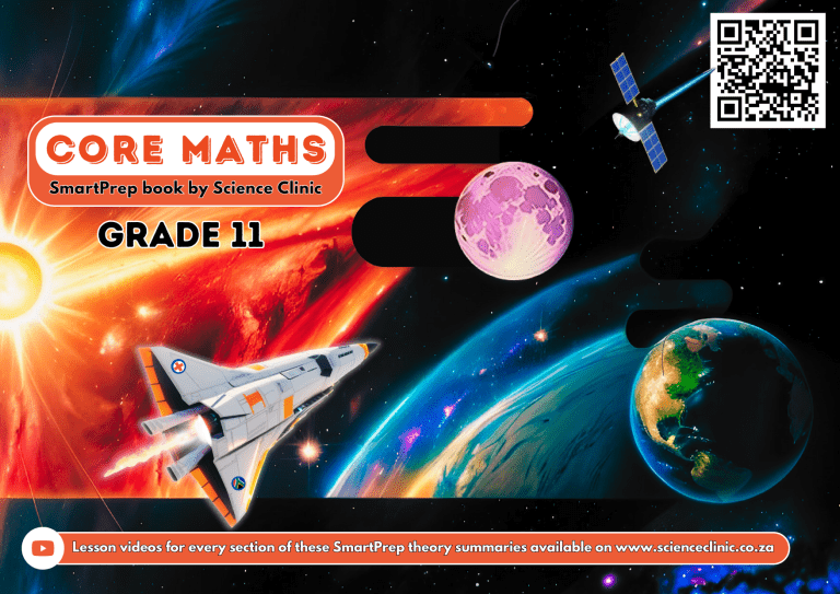 Grade 11 Maths Essentials: Study Guide & Summary Notes