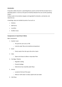 Plumbing Taps: Components, Types, and Building Codes