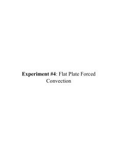 Forced Convection Lab Report | Heat Transfer Analysis