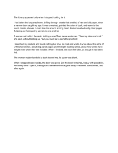 The Enchanted Library: A Tale of Words and Exchange