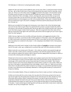 Guide to Reviewing Construction Plans: Step-by-Step Process