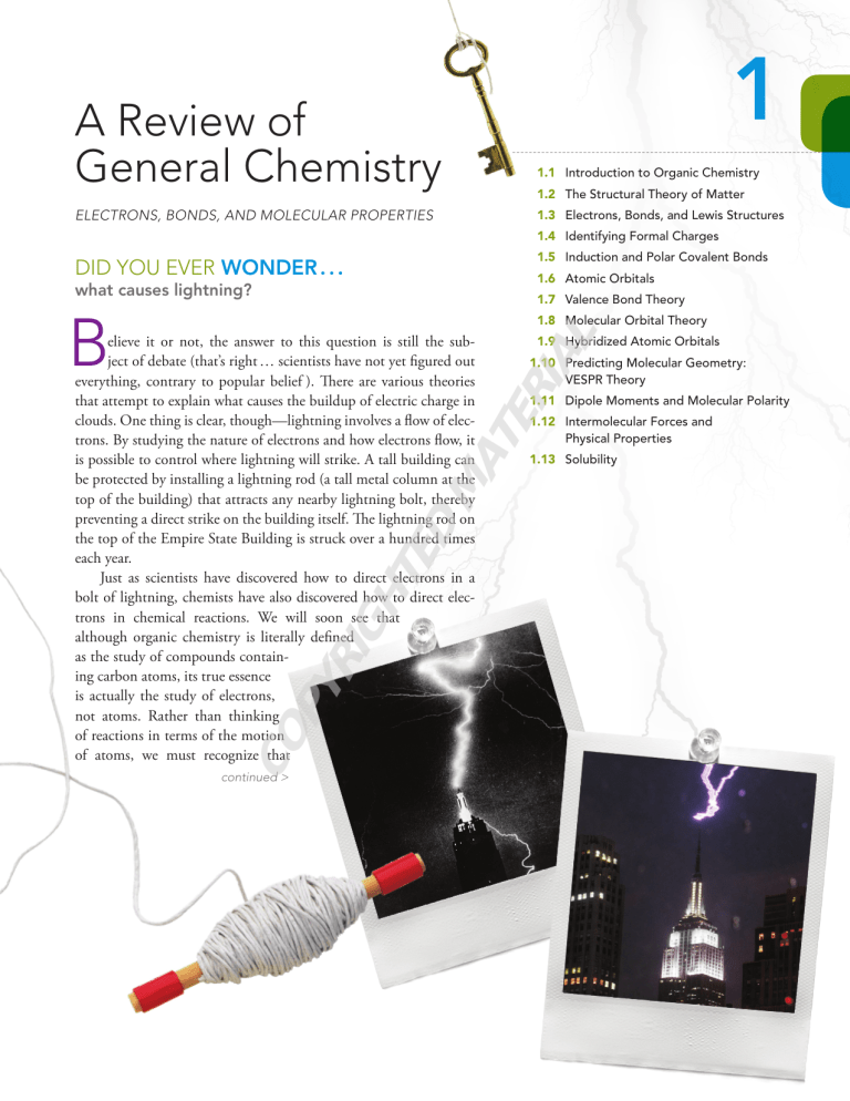 Organic Chemistry Chapter Review PDF