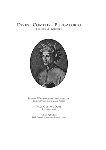 Divine Comedy: Purgatorio - Dante Alighieri (Longfellow Translation)