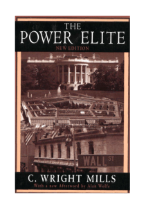 The Power Elite by C. Wright Mills: Analysis of US Power Structure