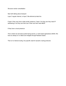 Network Vendor Consolidation Checklist