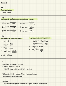 Apuntes de C&aacute;lculo I: Derivadas, Funciones Trig y Trazado de Curvas