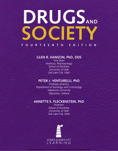 Drugs and Society Textbook 14th Edition