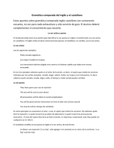 Gu&iacute;a de Gram&aacute;tica Comparada Ingl&eacute;s-Espa&ntilde;ol