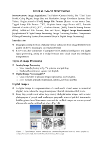 Digital Image Processing Introduction Guide