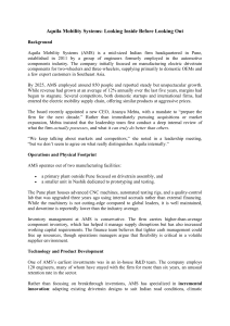 Aquila Mobility Systems Strategic Management Case Study