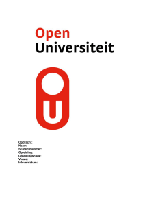 Peer Review: Onderzoeksmotivatie en Informatieproblemen