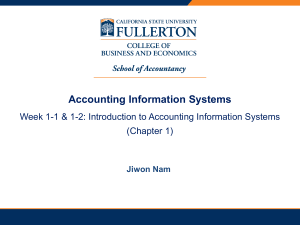 Accounting Information Systems: Introduction & Manual vs Digital