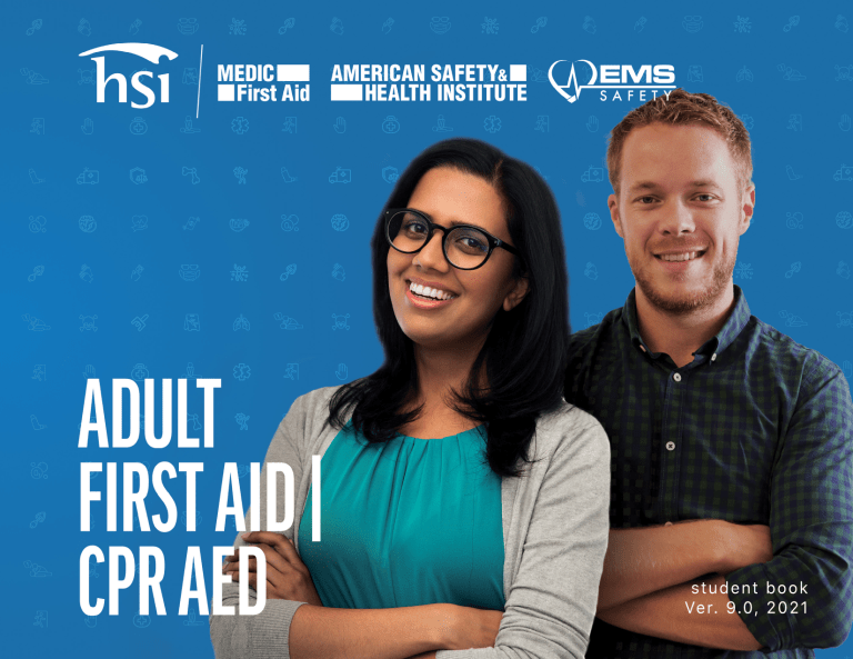 Adult First Aid CPR AED Student Book