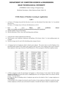 DTU Machine Learning Lab 1 Assignment