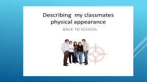 Describing People Vocabulary Worksheet: Appearance and Characteristics