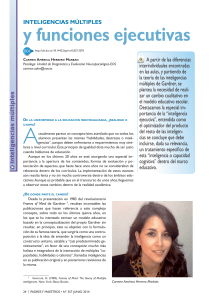 Inteligencias M&uacute;ltiples y Funciones Ejecutivas en Educaci&oacute;n