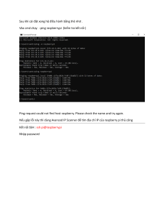 Raspberry Pi Setup & SSH Guide
