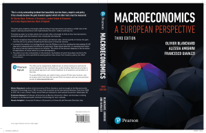 Macroeconomics: A European Perspective 3rd Ed. Textbook