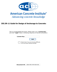 ACI 355.3R-11 Guide: Concrete Anchorage Design Examples
