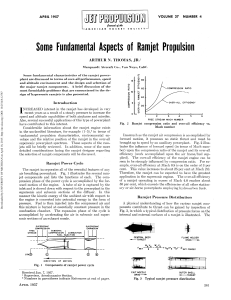 Ramjet Propulsion Fundamentals: Arthur N. Thomas Jr. (1957)