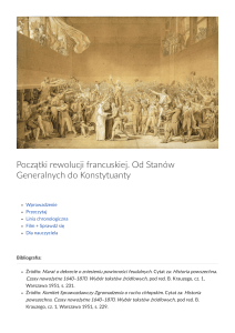 Początki rewolucji francuskiej