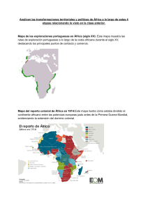 Transformaciones Territoriales y Pol&iacute;ticas de &Aacute;frica: 4 Etapas Clave