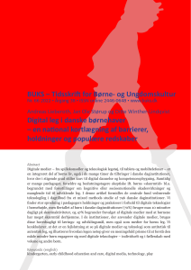 Digital leg i danske b&oslash;rnehaver: Kortl&aelig;gning af barrierer og holdninger