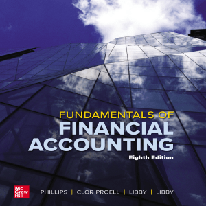 Fundamentals of Financial Accounting 8th Edition Textbook