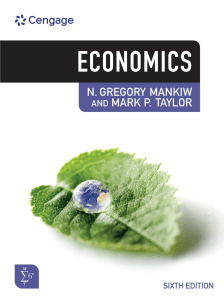 Economics 6th Edition by Mankiw & Taylor