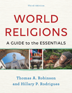 World Religions: A Guide to the Essentials - Third Edition
