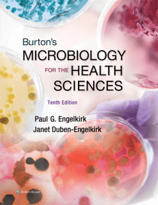Burton's Microbiology for the Health Sciences 10th Ed Textbook
