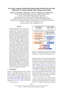 LLMs for Financial Factor Mining: A Neural-Symbolic Approach