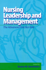Nursing Leadership and Management: Advanced Practice Role