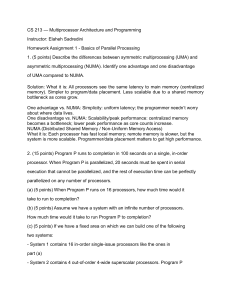 CS 213 Homework 1: Basics of Parallel Processing