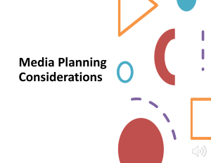 Media Planning Considerations: Key Factors for Effective Campaigns