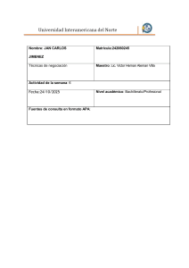 T&eacute;cnicas de negociaci&oacute;n: Espacio y entorno