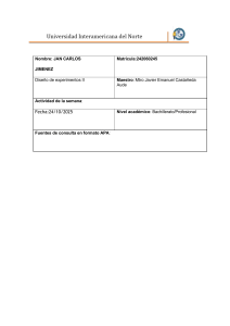 Dise&ntilde;o Factorial 3^k Actividad