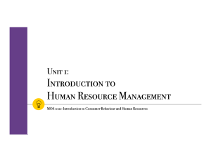 Introduction to Human Resource Management Textbook