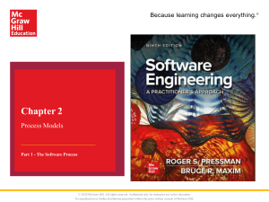 Chapter 2: Process Models in Software Engineering