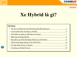 What is a Hybrid Car? Toyota Hybrid System Explained