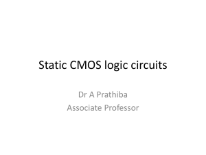 Static CMOS Logic Circuits Presentation