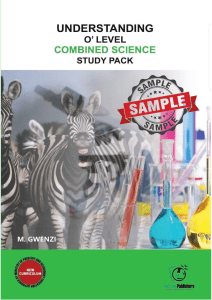 O' Level Combined Science Study Pack: Biology, Chemistry, Physics