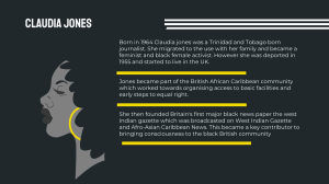 Claudia Jones: Founder of the Notting Hill Carnival