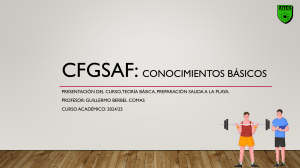 CFGSAF: Conocimientos B&aacute;sicos - Presentaci&oacute;n del Curso