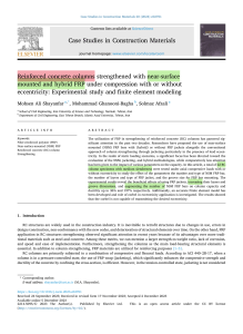 FRP Strengthening of RC Columns: Experimental & FEM Study