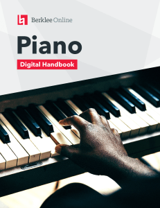 Piano Digital Handbook: Berklee Online Lessons & Techniques