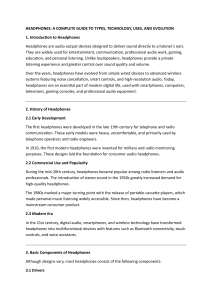 Headphones: Complete Guide to Types, Tech, Uses, Evolution