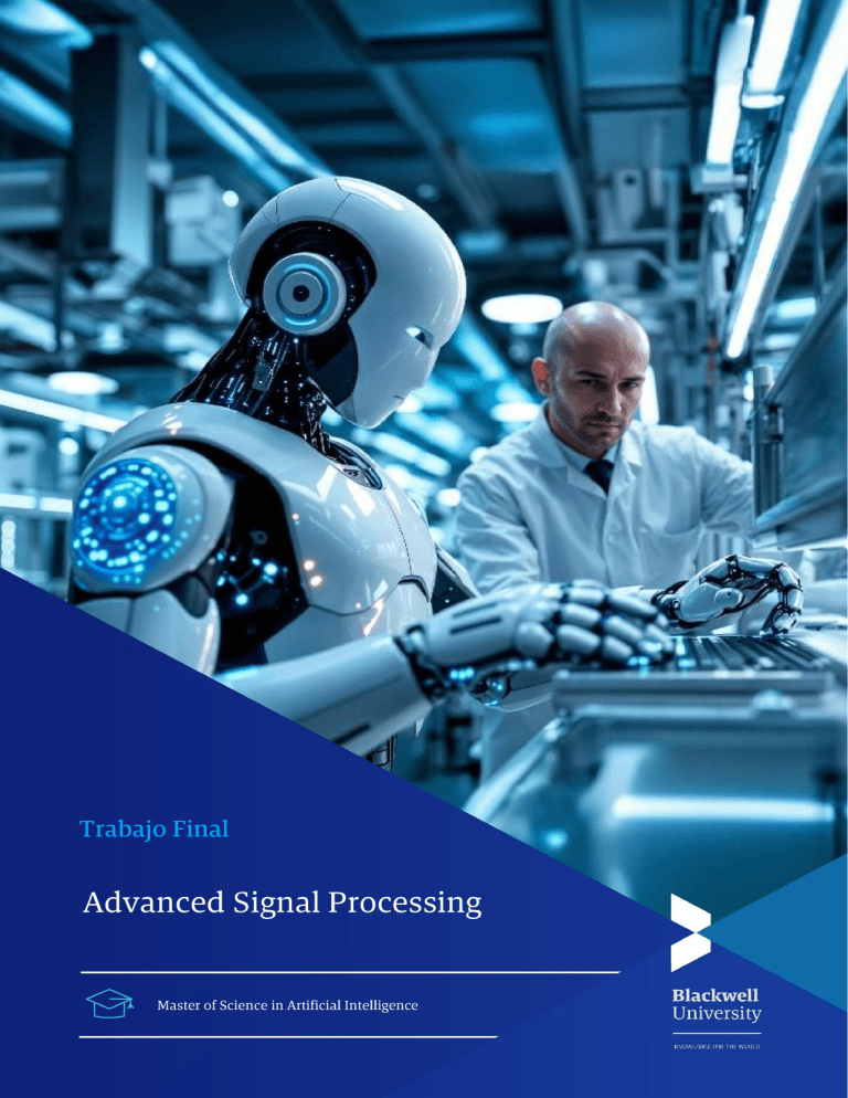 Advanced Signal Processing Thesis - AI Master's